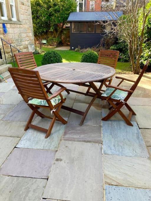 Garden Apartment, Central Harrogate With Parking Eksteriør billede
